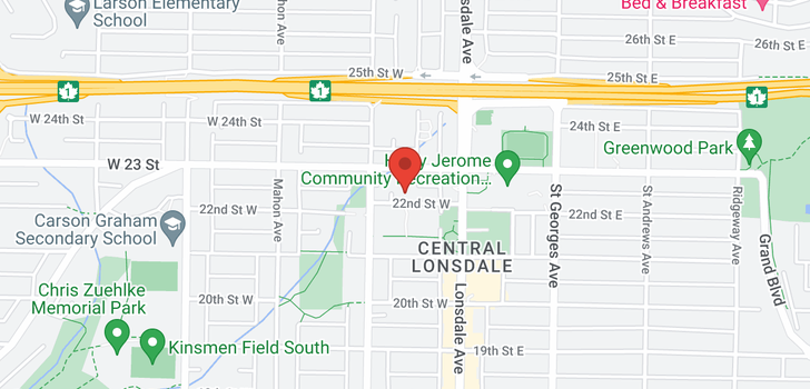 map of 511 150 W 22ND STREET